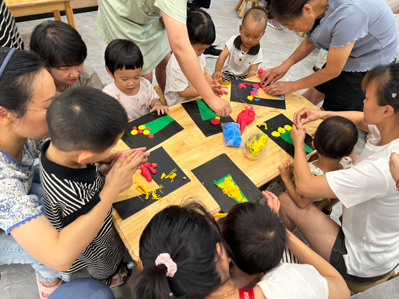 授課現場。甬江街道供圖